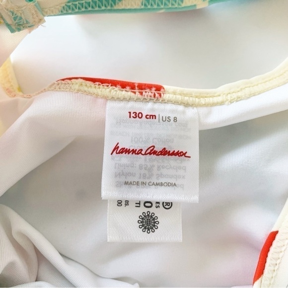 Hanna Andersson Girl One Piece Swim Suit 8 Years 130 Cm - Picture 5 of 8